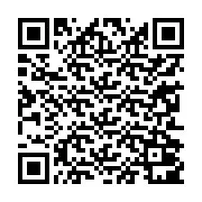 Kod QR dla numeru telefonu +13252001252