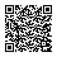 Código QR para número de teléfono +13252001256