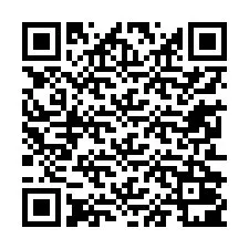 Codice QR per il numero di telefono +13252001257
