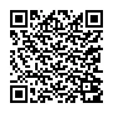 QR-code voor telefoonnummer +13252001258