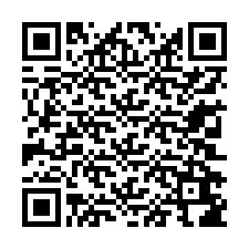 Código QR para número de telefone +13302686277