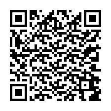 Código QR para número de telefone +13302686289