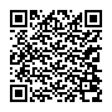 QR код за телефонен номер +13304038075