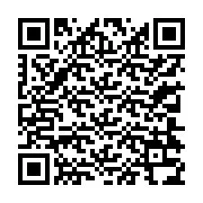 QR код за телефонен номер +13304334419