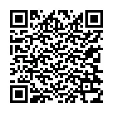 QR kód a telefonszámhoz +13304334423