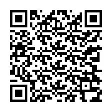 QR-код для номера телефона +13304334428