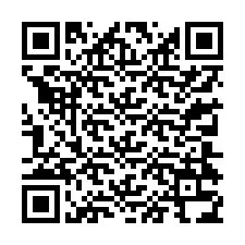 QR Code pour le numéro de téléphone +13304334448