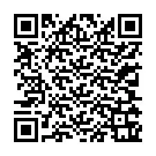 QR Code สำหรับหมายเลขโทรศัพท์ +13305361029