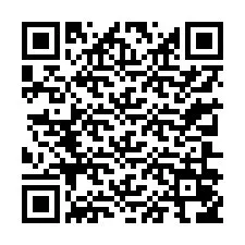 Código QR para número de telefone +13306056449