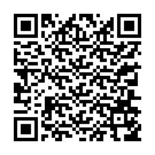 Kode QR untuk nomor Telepon +13306156758