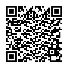 QR-Code für Telefonnummer +13308470074