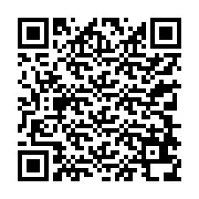 Codice QR per il numero di telefono +13308638424