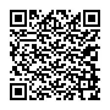QR код за телефонен номер +13308924033