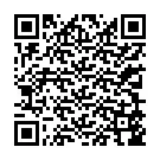 Código QR para número de teléfono +13309546029