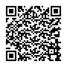 QR kód a telefonszámhoz +13309998608