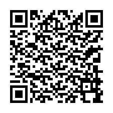 QR-код для номера телефона +13309998651