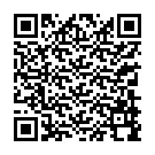 QR-koodi puhelinnumerolle +13309998754