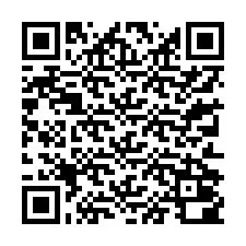 QR Code สำหรับหมายเลขโทรศัพท์ +13312000218