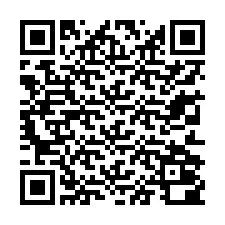 QR-koodi puhelinnumerolle +13312000307