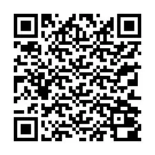 QR код за телефонен номер +13312000310