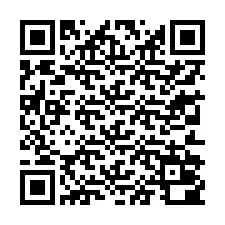 QR-koodi puhelinnumerolle +13312000406