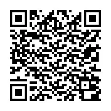 Código QR para número de teléfono +13312000487