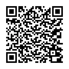 Código QR para número de teléfono +13312000573