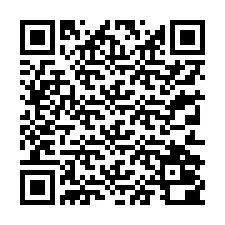 QR-koodi puhelinnumerolle +13312000700