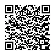 QR-koodi puhelinnumerolle +13312000712