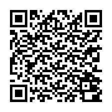 Código QR para número de teléfono +13312000722