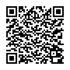 QR Code สำหรับหมายเลขโทรศัพท์ +13312000734