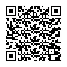 Código QR para número de teléfono +13312000741