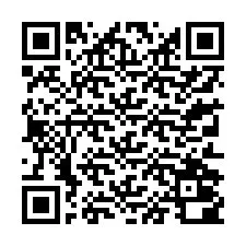 QR kód a telefonszámhoz +13312000744