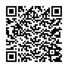 QR Code สำหรับหมายเลขโทรศัพท์ +13312007269