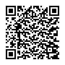 Kode QR untuk nomor Telepon +13312007334