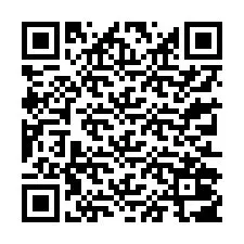 Código QR para número de teléfono +13312007998