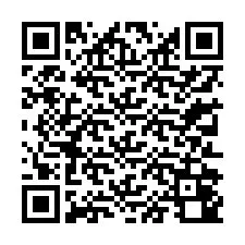 Código QR para número de telefone +13312040079