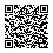 Código QR para número de telefone +13312071635