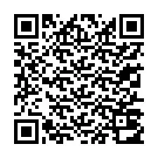 Código QR para número de teléfono +13317012963