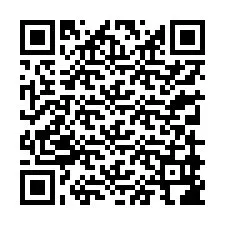 QR Code สำหรับหมายเลขโทรศัพท์ +13319986074