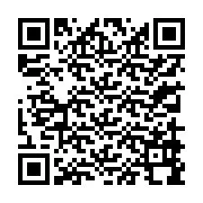 QR-код для номера телефона +13319998949