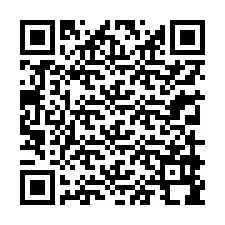 QR-koodi puhelinnumerolle +13319998965