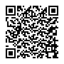 QR код за телефонен номер +13319998973