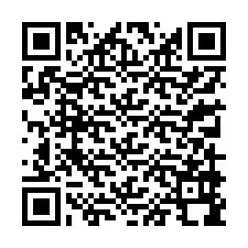 Codice QR per il numero di telefono +13319998978