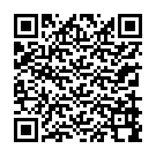 QR-Code für Telefonnummer +13319998985