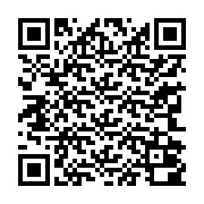 QR-koodi puhelinnumerolle +13342000006