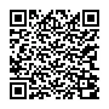 Kode QR untuk nomor Telepon +13342000009