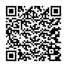 QR-koodi puhelinnumerolle +13342000023