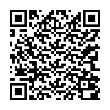 QR-code voor telefoonnummer +13342000109