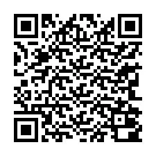 QR-code voor telefoonnummer +13342000116